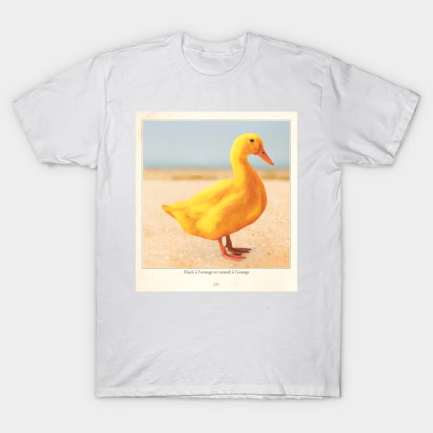 Duck à l'orange T-Shirt by jurjenbertens